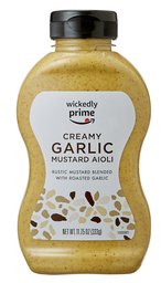 Wickedly Prime Mustard, Creamy Garlic Aioli, 11.75 Ounce