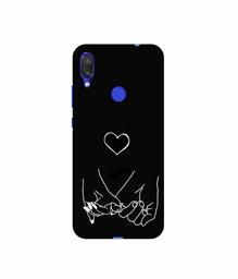 Amazon Brand - Solimo Designer Holding Hands 3D Printed Hard Back Case Mobile Cover for Xiaomi Redmi Note 7 Pro