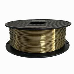 Eono by Amazon Silk Antique Gold PLA Filament 1.75 mm 3D Printer Filament 1KG 2.2 LBS Spool 3D Printing Material Silky Shine Shiny Metallic Metal PLA Filament