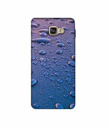 Amazon Brand - Solimo Designer Water Drops 3D Printed Hard Back Case Mobile Cover for Samsung Galaxy A7 (2016)