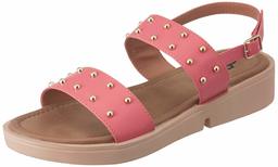 Flavia Women's Peach Fashion Sandals-8 UK (40 EU) (9 US) (FL/230/PCH)