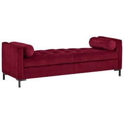 Amazon Brand – Rivet Uptown Mid-Century Velvet Tufted Customizable Daybed Sofa, 78