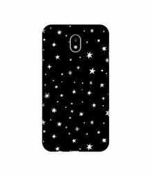 Amazon Brand - Solimo Designer Sperking Stars UV Printed Soft Back Case Mobile Cover for Samsung Galaxy J7 Pro