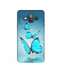 Amazon Brand - Solimo Designer Flying Butterflies 3D Printed Hard Back Case Mobile Cover for Samsung Galaxy J7 Duo