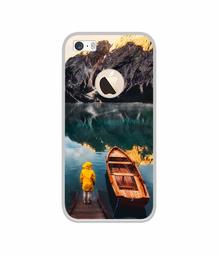 Amazon Brand - Solimo Designer Lake View UV Printed Soft Back Case Mobile Cover for Apple iPhone 5 / 5S