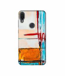 Amazon Brand - Solimo Designer Glass Paint 3D Printed Hard Back Case Mobile Cover for Asus Zenfone Max Pro M1 ZB601KL