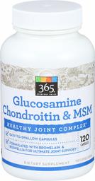 365 Everyday Value, Glucosamine Chondroitin & MSM, 120 ct