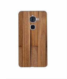 Amazon Brand - Solimo Designer Wooden Art 3D Printed Hard Back Case Mobile Cover for LeTV Le 2