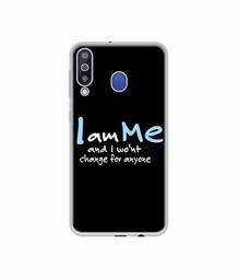 Amazon Brand - Solimo Designer Quotes UV Printed Soft Back Case Mobile Cover for Samsung Galaxy M30