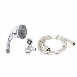 AmazonBasics AMZN-HSH-C135 Hand Held Chrome Shower Filter Massage | Equivalent To Culligan HSH-C135 Handheld Showerfilter System