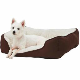 UMI. Essential Soft & Comfy Bolster Lounge Dog Bed, Large