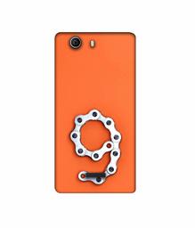 Amazon Brand - Solimo Designer Number Nine 3D Printed Hard Back Case Mobile Cover for Micromax Canvas Nitro 2 E311