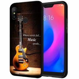 Amazon Brand - Solimo Designer Guitar Printed Hard Back Case Mobile Cover for Xiaomi Redmi 6 Pro (D1156)