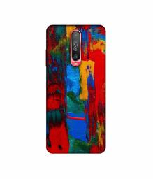 Amazon Brand - Solimo Designer Multicolor Brush Texture on Wall 3D Printed Hard Back Case Mobile Cover for Poco X2 / Mi Redmi K30