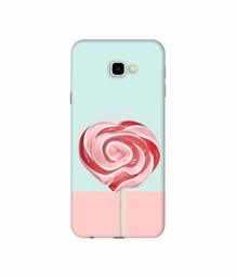 Amazon Brand - Solimo Designer Round Candy 3D Printed Hard Back Case Mobile Cover for Samsung Galaxy J4 Plus