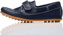 RED WAGON Mocassino Driver con Velcro Bambino, Blu (Navy), 35.5 EU