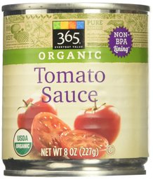 365 Everyday Value, Organic Tomato Sauce, 8 oz