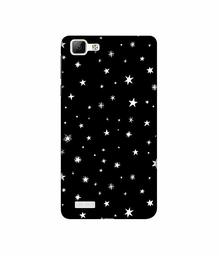 Amazon Brand - Solimo Designer Sperking Stars 3D Printed Hard Back Case Mobile Cover for Vivo V1