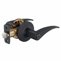 AmazonBasics Victory Door Lever - Entry - Matte Black