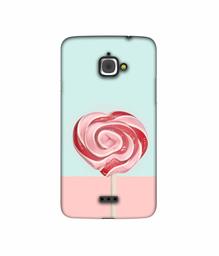 Amazon Brand - Solimo Designer Round Candy 3D Printed Hard Back Case Mobile Cover for InFocus M350