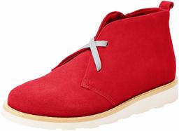 Red Wagon Girls' Muck Desert Boots, 13 us Little Kid Red