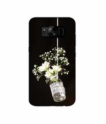 Amazon Brand - Solimo Designer Hanging Flowerpot 3D Printed Hard Back Case Mobile Cover for Samsung Galaxy S8 Plus