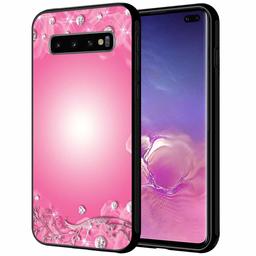 Amazon Brand - Solimo Designer Floral Printed Hard Back Case Mobile Cover for Samsung Galaxy S10 Plus (D1138)