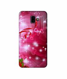 Amazon Brand - Solimo Designer Love 3D Printed Hard Back Case Mobile Cover for Samsung Galaxy J6 Plus