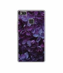 Amazon Brand - Solimo Designer Purple Flowers UV Printed Soft Back Case Mobile Cover for Huawei Honor 8 Smart