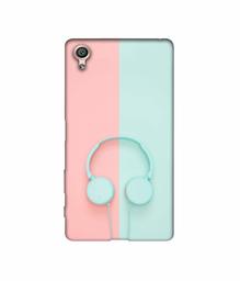 Amazon Brand - Solimo Designer Head Phone 3D Printed Hard Back Case Mobile Cover for Sony Xperia X