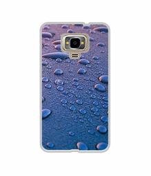 Amazon Brand - Solimo Designer Water Drops UV Printed Soft Back Case Mobile Cover for Samsung Z4