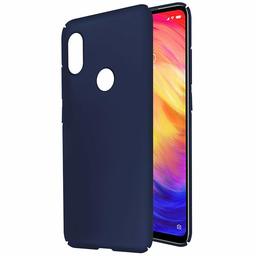 Amazon Brand - Solimo Mobile Cover (Hard Back & Slim) for Xiaomi Redmi Note 7 (Blue)