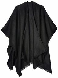 Amazon Essentials Reversible Poncho apparel-accessories, Noir, Taille Unique