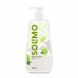 Amazon Brand - Solimo Tulsi & Lime Body Lotion, No Paraben, Sulphates, Phthlates, Mineral Oil, 100% Vegan, 400 ml