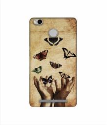 Amazon Brand - Solimo Designer Butterflies 3D Printed Hard Back Case Mobile Cover for Xiaomi Redmi 3S Prime