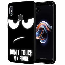 Amazon Brand - Solimo Designer Don't Touch My Mobile Printed Hard Back Case Mobile Cover for Redmi Note 5 Pro (D1153)