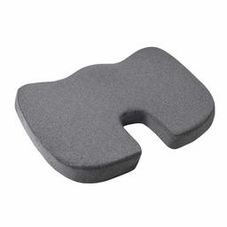 AmazonBasics Memory Foam Seat Cushion - Gray, U-Shape