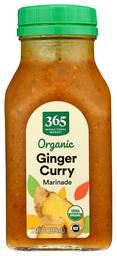 365 by Whole Foods Market, Organic Refrigerated Marinade, Ginger Curry, 12 Fl Oz