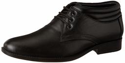 Nubeno Men's Black Leather Formal Shoes-9 UK (43 EU) (4051)