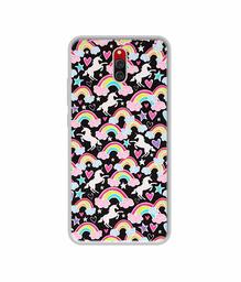 Amazon Brand - Solimo Designer Unicorn Texture UV Printed Soft Back Case Mobile Cover for Xiaomi Redmi 8A Dual