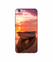 Amazon Brand - Solimo Designer Boat 3D Printed Hard Back Case Mobile Cover for Vivo V5 Plus