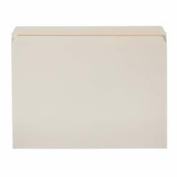 AmazonBasics File Folder - Basic, Straight Tab, Manila, Letter, 36-Pack