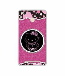 Amazon Brand - Solimo Designer Kitty with Glitter UV Printed Soft Back Case Mobile Cover for Mi Redmi 3S Prime