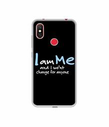 Amazon Brand - Solimo Designer Quotes UV Printed Soft Back Case Mobile Cover for Redmi Note 6 Pro