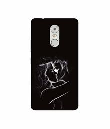 Amazon Brand - Solimo Designer Kissing Couple 3D Printed Hard Back Case Mobile Cover for Lenovo K6 Note