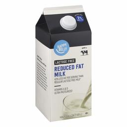 Amazon Brand - Happy Belly Lactose Free Whole Milk, Ultra-Pasteurized, Kosher, Half Gallon, 64 Fl. Oz