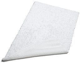 Pinzon Luxury Loop 17-By-24-Inch Bath Rug, White