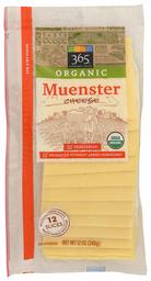 365 EVERYDAY VALUE Organic Sliced Muenster, 12 OZ