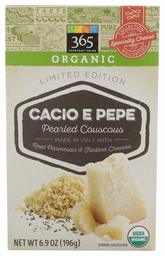 365 EVERYDAY VALUE Organic Cacio E Pepe Pearled Couscous, 6.9 OZ