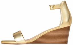 Amazon-merk - vinden. Wigleer, Open teen sandalen voor dames,Blau Goud,4 UK